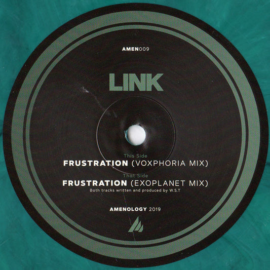 Link (58) : Frustration (Exoplanet Mix) / Frustration (Voxphoria Mix) (12", Ltd, Gre)