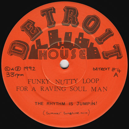 Funky Nutty Loop For A Raving Soul Man : The Rhythm Is Jumpin! (12")