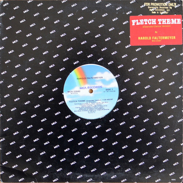 Harold Faltermeyer : Fletch Theme (12", Glo)
