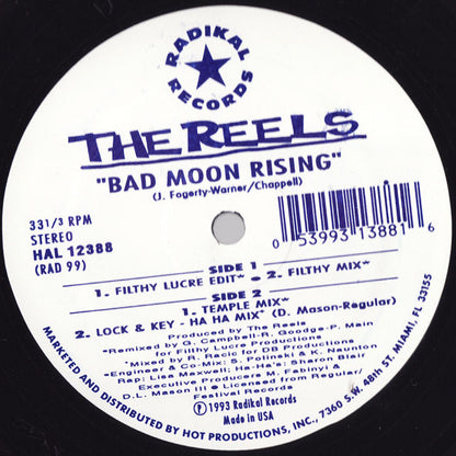 The Reels : Bad Moon Rising (12")