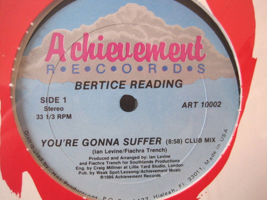 Bertice Reading : You're Gonna Suffer (12")