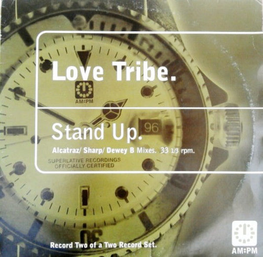 Love Tribe : Stand Up (Alcatraz / Sharp / Dewey B Mixes) (12", Rec)