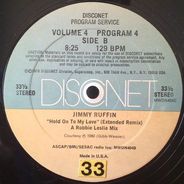 Various : Volume 4 Program 4 (12" + 12", P/Mixed)