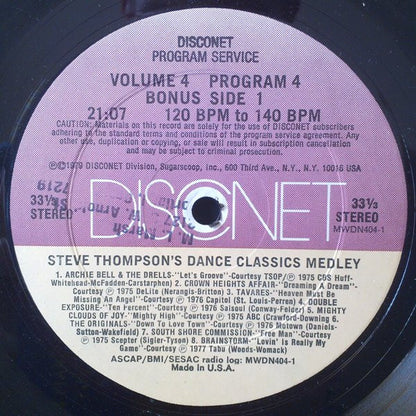 Various : Volume 4 Program 4 (12" + 12", P/Mixed)