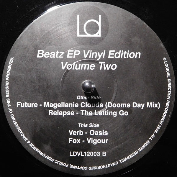 Various : Beatz Ep Volume 2 (12", EP)