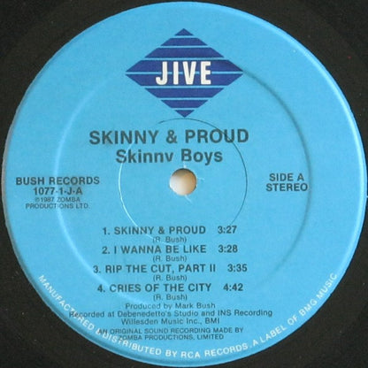 Skinny Boys : Skinny & Proud (LP, Album)
