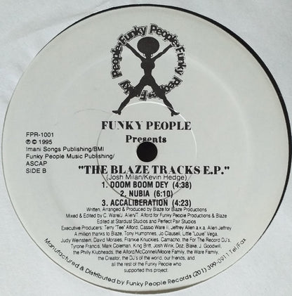 Funky People : The Blaze Tracks E.P. (12", EP)