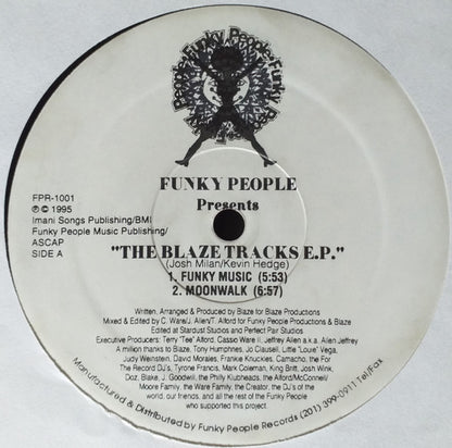 Funky People : The Blaze Tracks E.P. (12", EP)