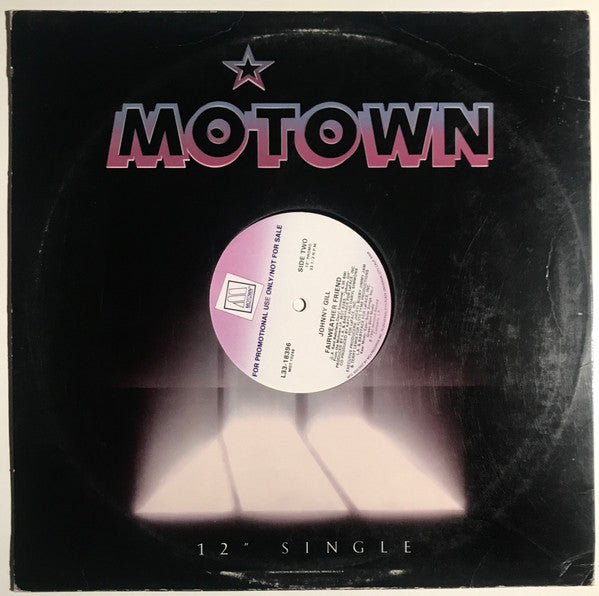 Johnny Gill : Fairweather Friend (12", Single, Promo)