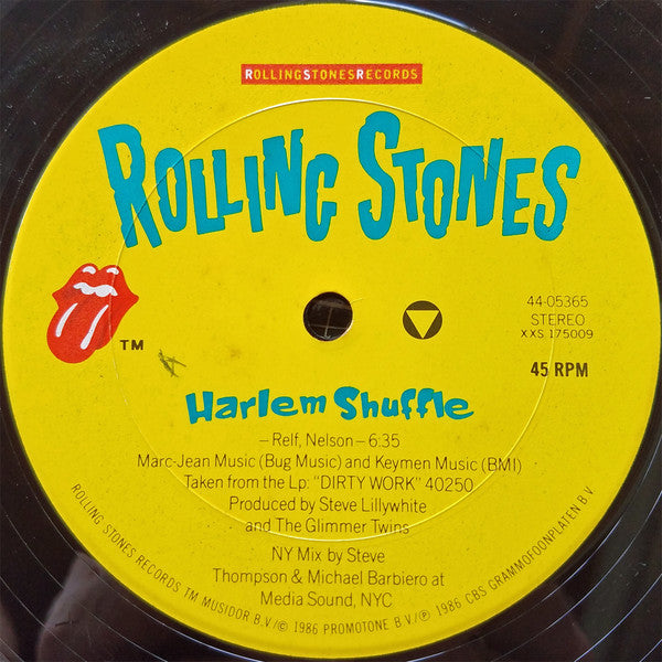 The Rolling Stones : Harlem Shuffle (12")