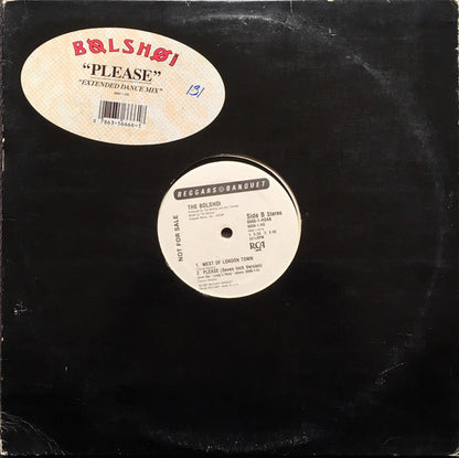 The Bolshoi : Please (12", Promo)