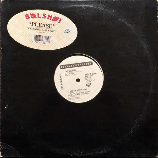 The Bolshoi : Please (12", Promo)