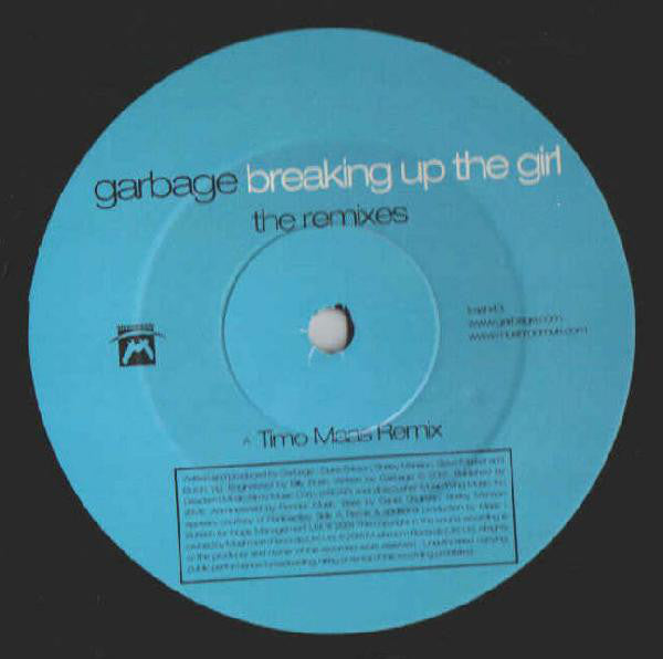 Garbage : Breaking Up The Girl (The Remixes) (2x12")