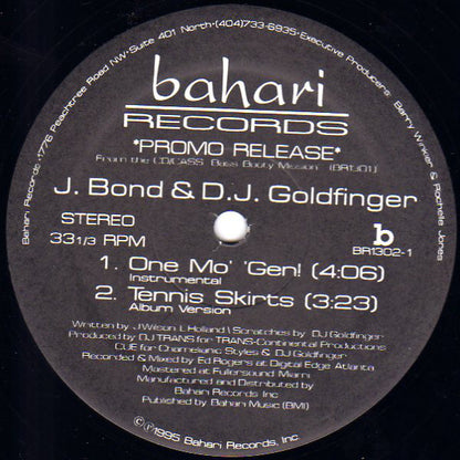 J. Bond (2) & Goldfinger (22) : One Mo Gen (12", Promo)