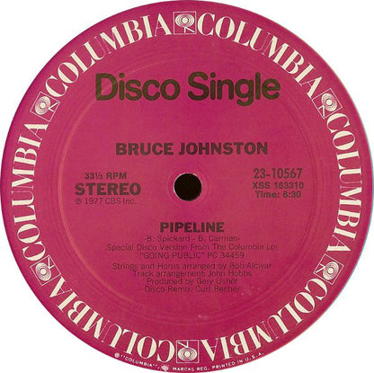 Bruce Johnston : Pipeline (12", Single)