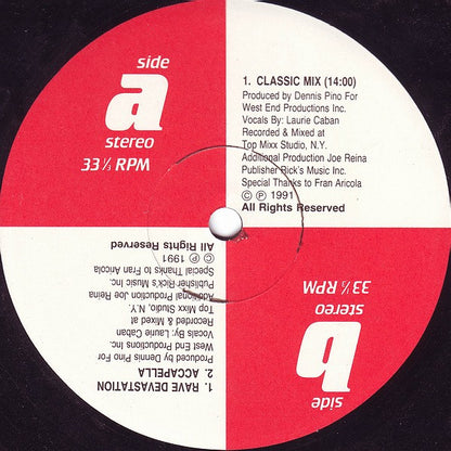 Devastation : I Feel Love (12")