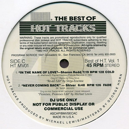 Various : The Best Of Hot Tracks Vol. 1 (2x12", Comp)