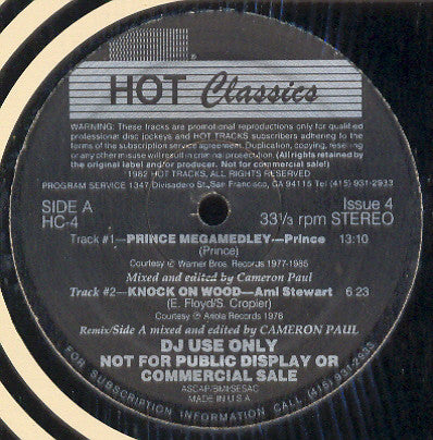 Various : Hot Classics, Issue 4 (12", EP, Comp, Promo)
