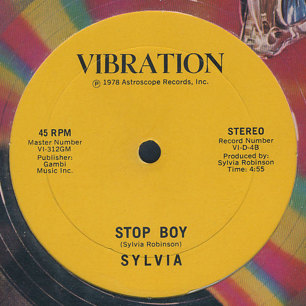 Sylvia Robinson : Automatic Lover (12")