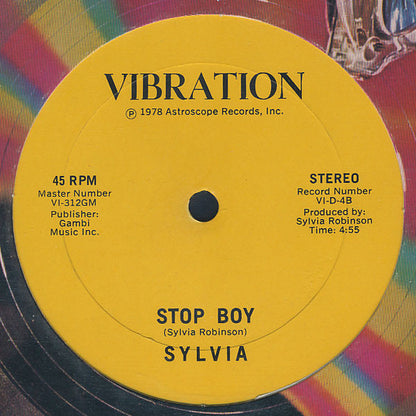 Sylvia Robinson : Automatic Lover (12")