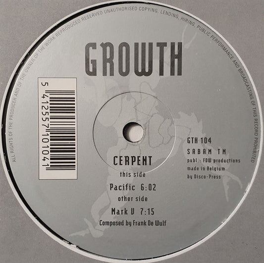 Cerpent : Pacific (12")