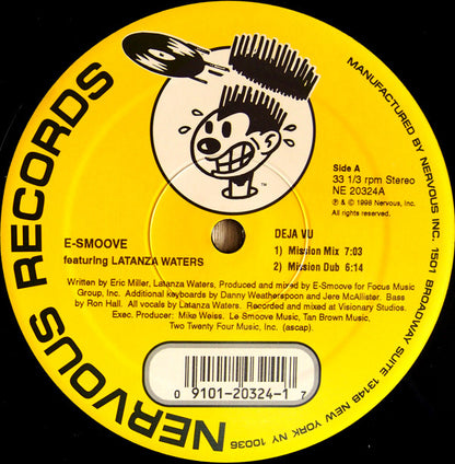 E-Smoove Featuring Latanza Waters : Deja Vu (12")