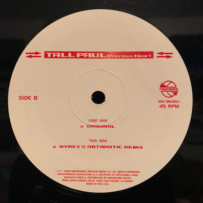 Tall Paul : Precious Heart (2x12")