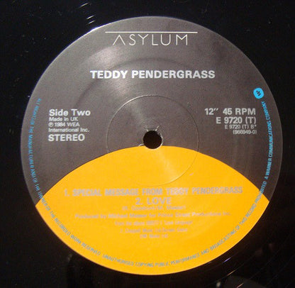 Teddy Pendergrass : Hold Me (12")
