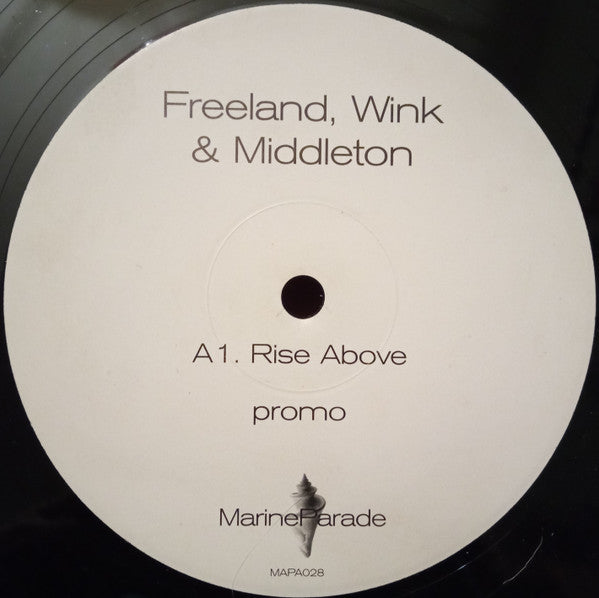 Freeland*, Wink* & Middleton* / Adam Freeland : Rise Above / F Groove (12", Promo)