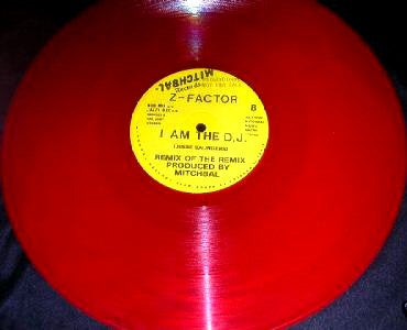 Z-Factor : I Am The D.J. Remix Of The Remix (12", Red)