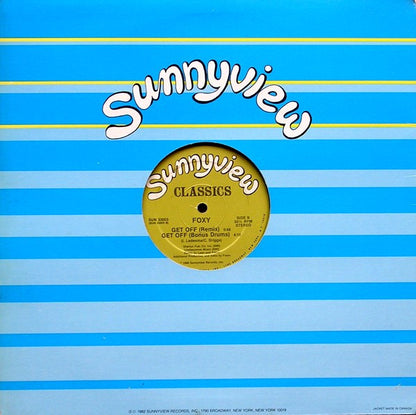 Foxy : Get Off (12", RE)