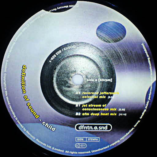 Definition Of Sound : Child (12", Single)