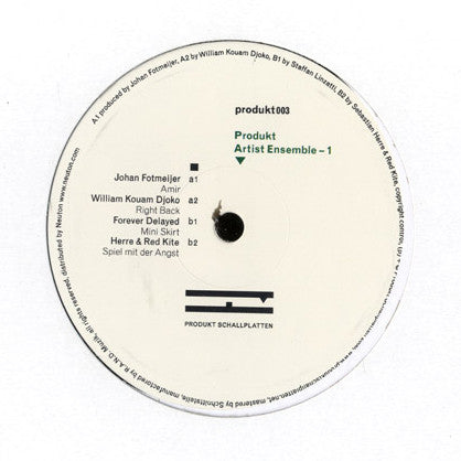 Various : Produkt Artist Ensemble - 1 (12")