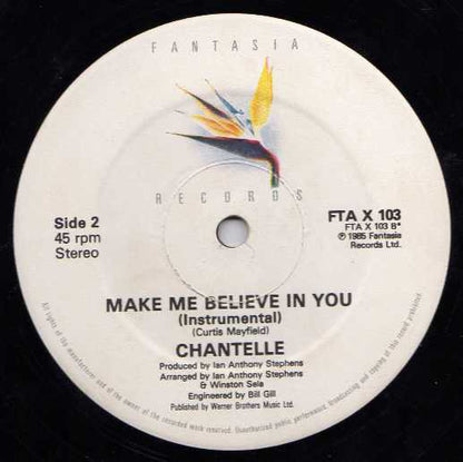 Chantelle : Make Me Believe In You (12")