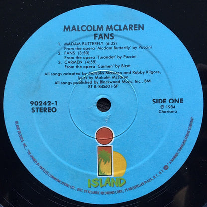 McLaren* : Fans (LP, Album, Spe)