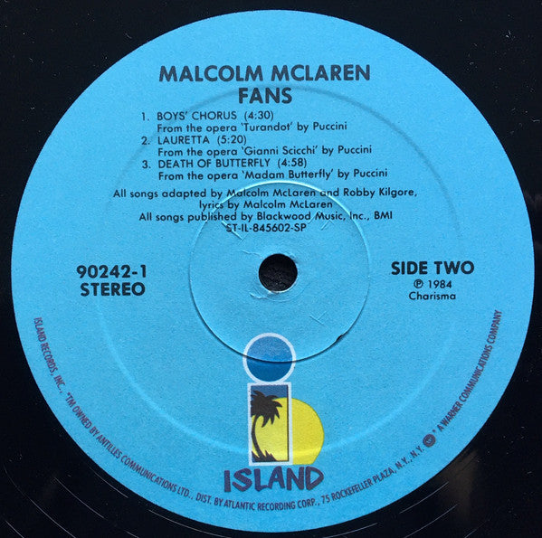 McLaren* : Fans (LP, Album, Spe)