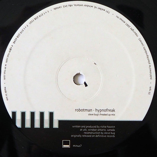 Robotman / FUSE* : Hypnofreak / NT (12")