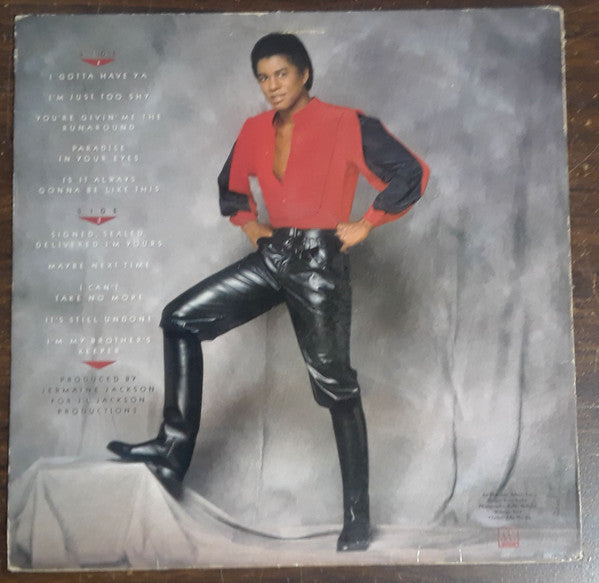 Jermaine Jackson : I Like Your Style (LP, Album, Promo)