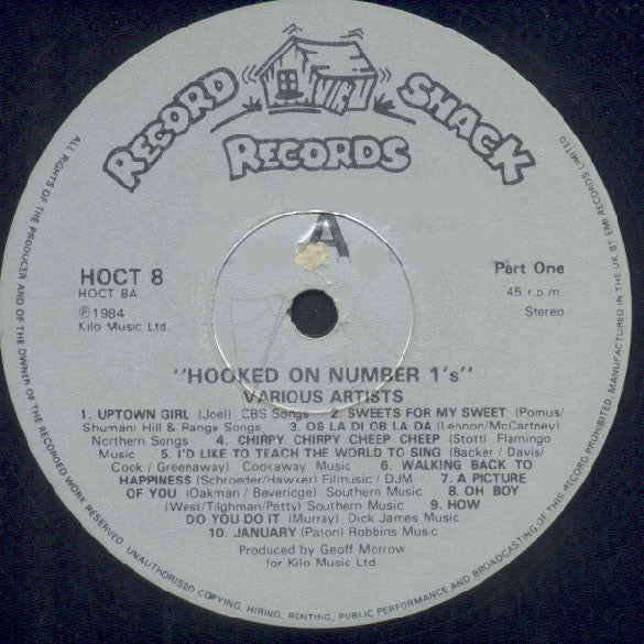 Various : Hooked On Number 1's (LP)