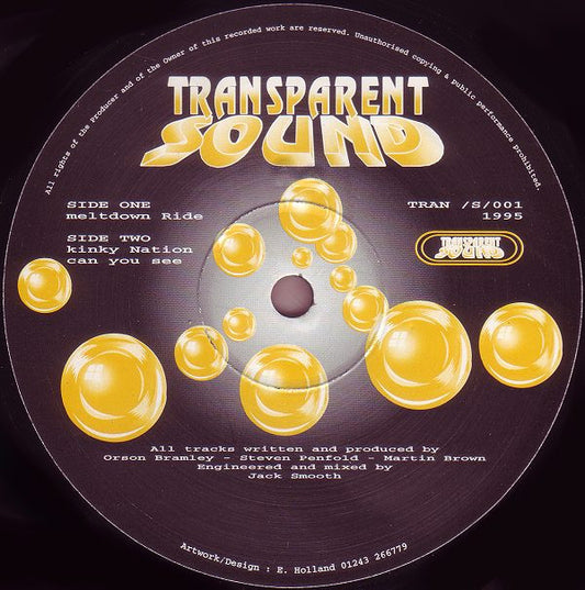 Transparent Sound : Meltdown Ride (12")