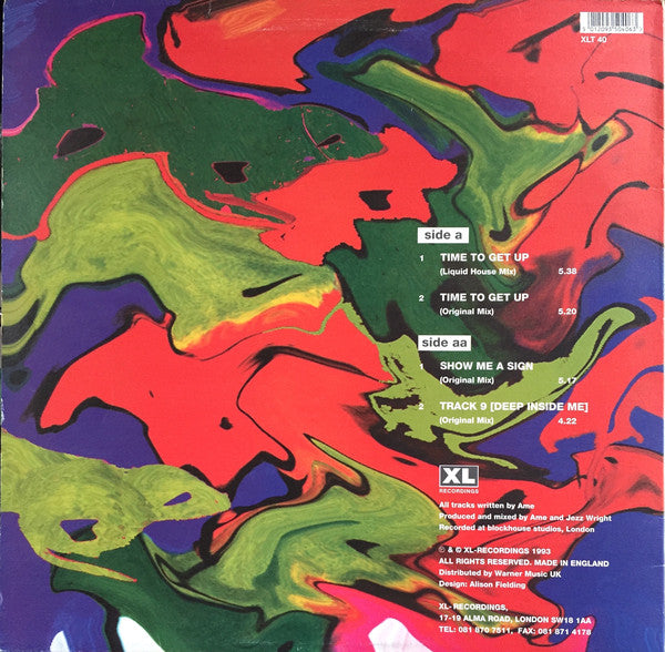 Liquid : Time To Get Up (12")
