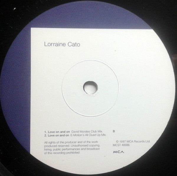 Lorraine Cato : Mighty Love (12")