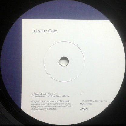 Lorraine Cato : Mighty Love (12")
