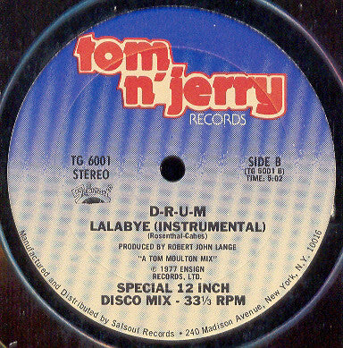D-R-U-M : Lalabye (12")