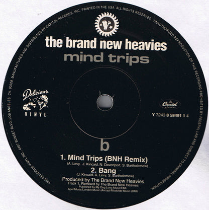 The Brand New Heavies : Mind Trips (12")