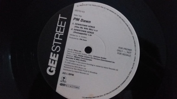 P.M. Dawn : Downtown Venus (12", Promo)