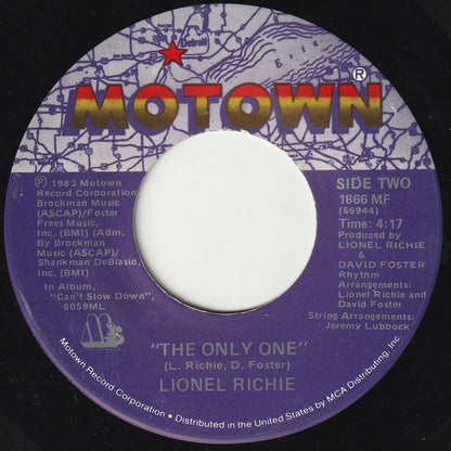 Lionel Richie : Love Will Conquer All (7", Single)