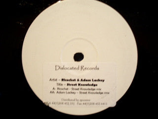RicochetAdam Lackey : Street Knowledge (12")