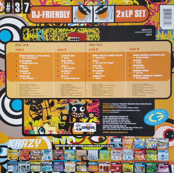 Various : Krazy (2xLP, Comp)
