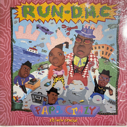 Run-D.M.C.* : Papa Crazy (12", Single)